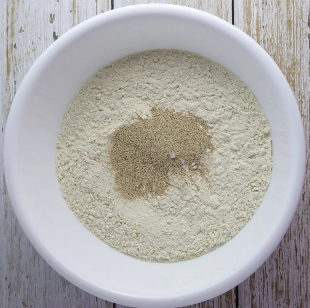 flour, salt and yeast